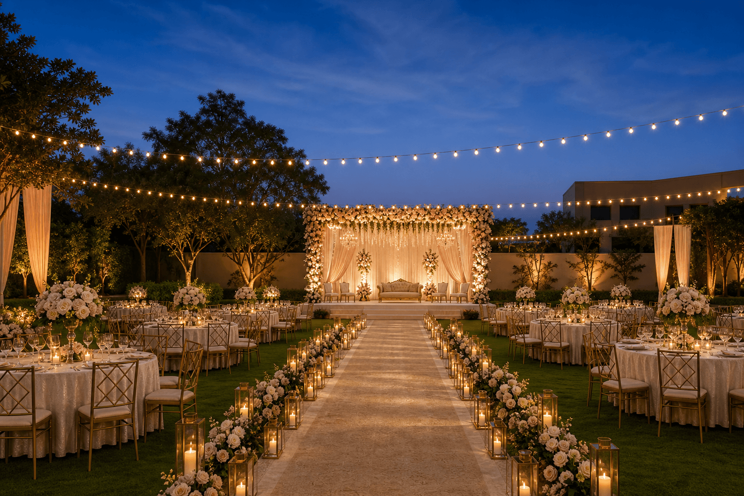 Aurelia Garden Lawn Outdoor Wedding Lawn